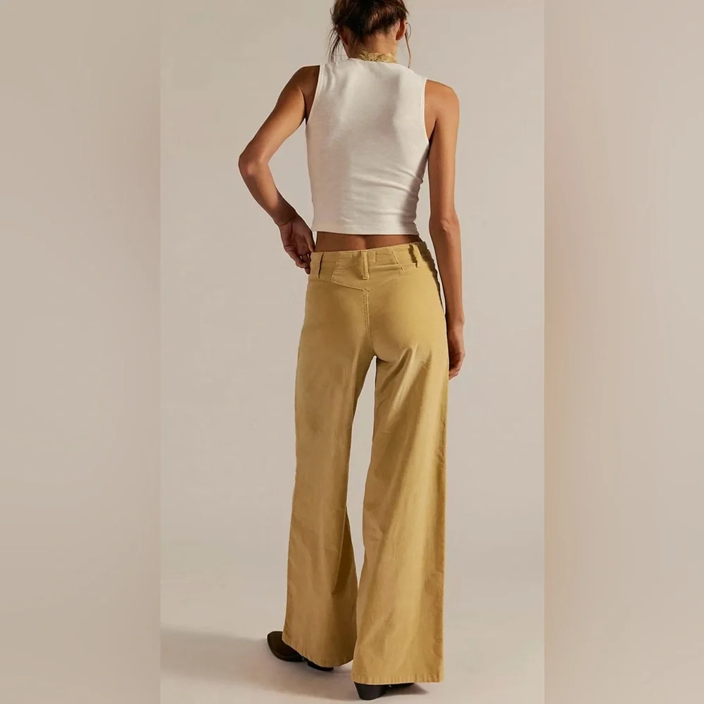 We The Free‎ Libre Cord Wide-Leg Jeans Size 28 NWT